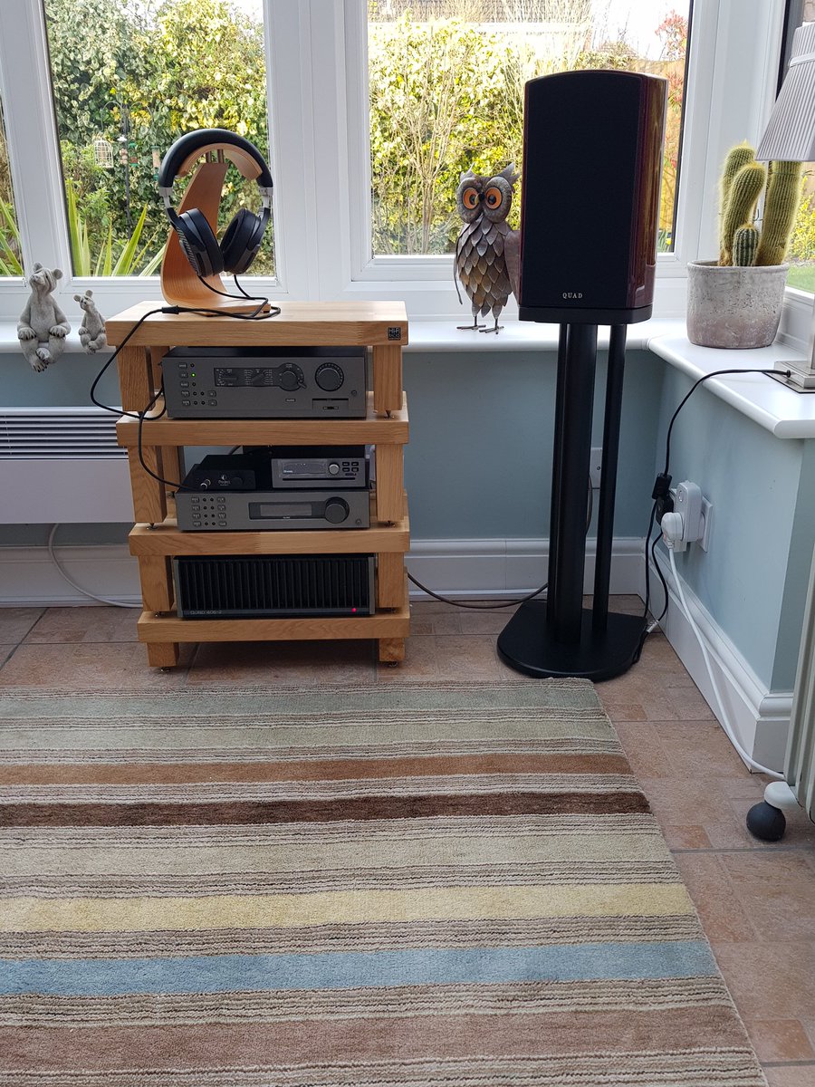 HiFiRacksLtd's tweet photo. The multi award-winning Podium Reference is made-to-order within our UK workshop, in your choice of solid hardwood. This modular rack delivers aesthetics, stability, configurability and performance with no compromises.

Ft. @QuadHiFi &amp; @ProJectAudioSys

https://t.co/OqSgsJyBUH https://t.co/G87y6MuSrm