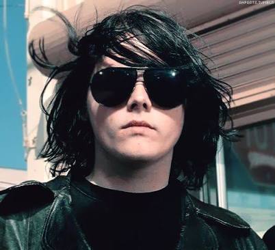 gerard wearing sunglasses; a thread