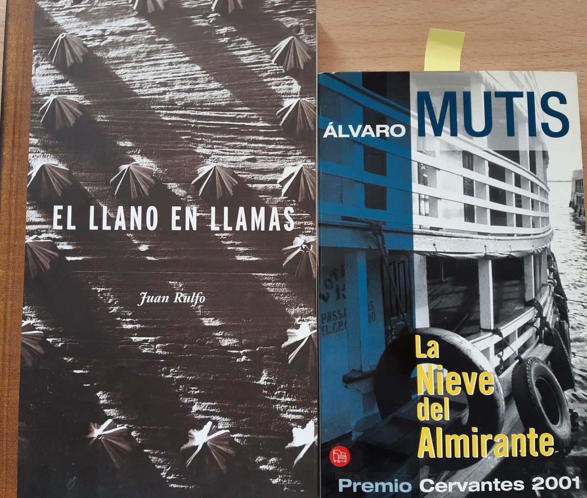 ricardotejada19's tweet photo. 3. Dos cumbres de la #literatura #hispanoamericana: #Rulfo y el ciclo de #Maqroll el naviero de #Mutis:
🚢🌵 https://t.co/iio3CPK58a