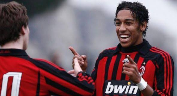 • Pierre-Emerick Aubameyang •The former Dortmund and current Arsenal captain actually started his career at AC Milan spending 4 seasons as a Milan player although he was mainly on loan...