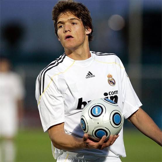 • Marcos Alonso •The current Chelsea left back started his career at Real Madrid Team B and finally made just one appearance for the 1st team in 2010 under Manuel Pellegrini...