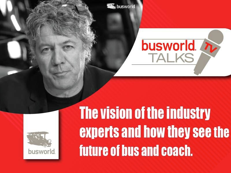 busworld's tweet photo. Every week you will find a new episode of interviews to learn what the experts think about various topics and the future in the bus, coach and minibus industry.

Follow us, watch our #BusworldTVTalks every week on our digital channels and become an expert yourself! https://t.co/FC1wpJvDGk