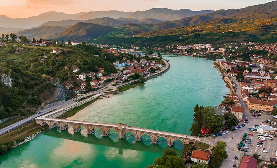 9. BOSNIA AND HERZEGOVINA Ruined by war and re-building. They have a certain Magic Water. Great beaches and architectural masterpieces.