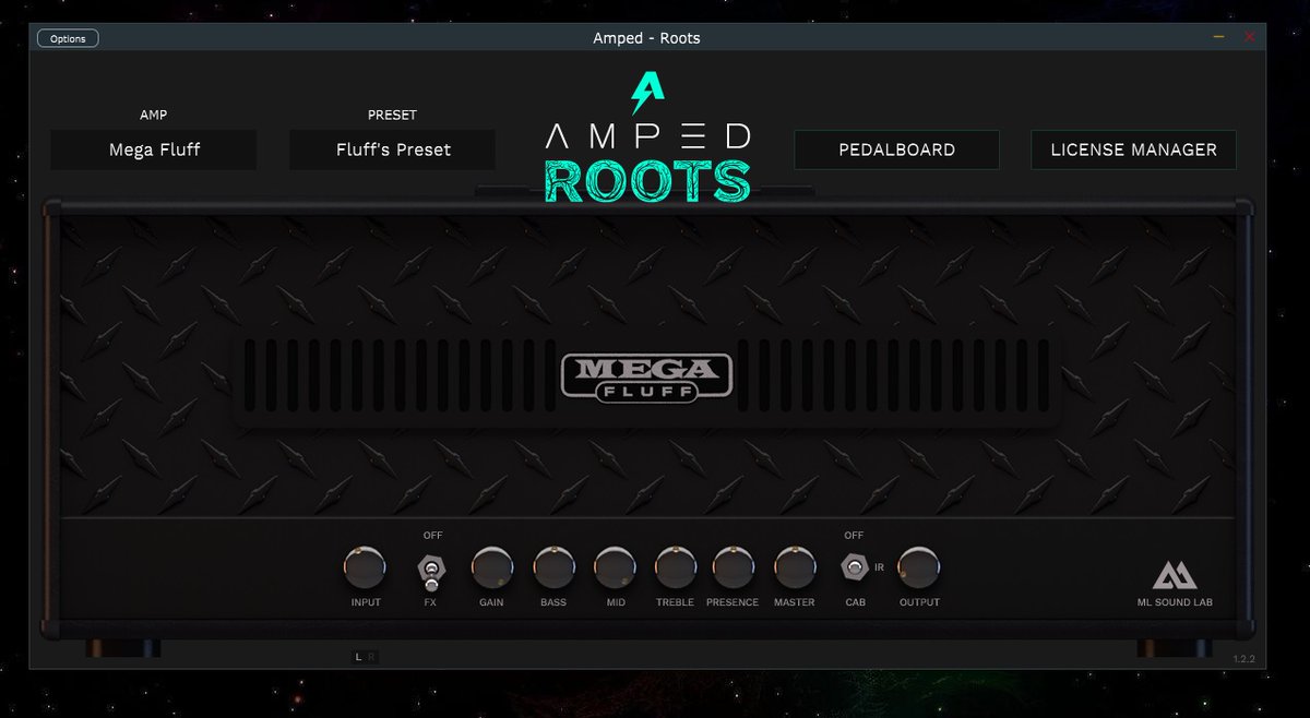 Super sick Amp Sim from ML SOUND LAB. wow!