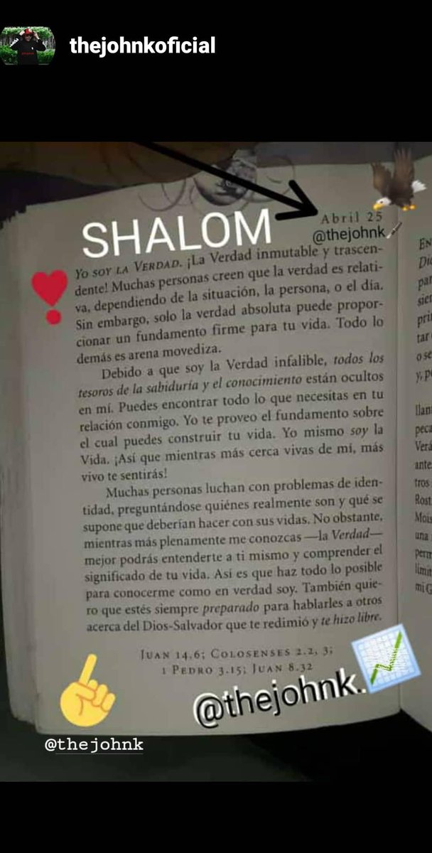 arenas_thejohnk's tweet photo. "Quizás las cosas no se ven bien en lo natural,más el Señor dice;
Si aquello que estás esperando aún no existe, Dios lo.creará para ti".
Si eres bendecido a través de mi mensaje deja un comentario o sugiere nuestra cuenta de Twitter o simplemente dale un RT SHALOM #Thejohnk. Fe https://t.co/TmF8DfFx43