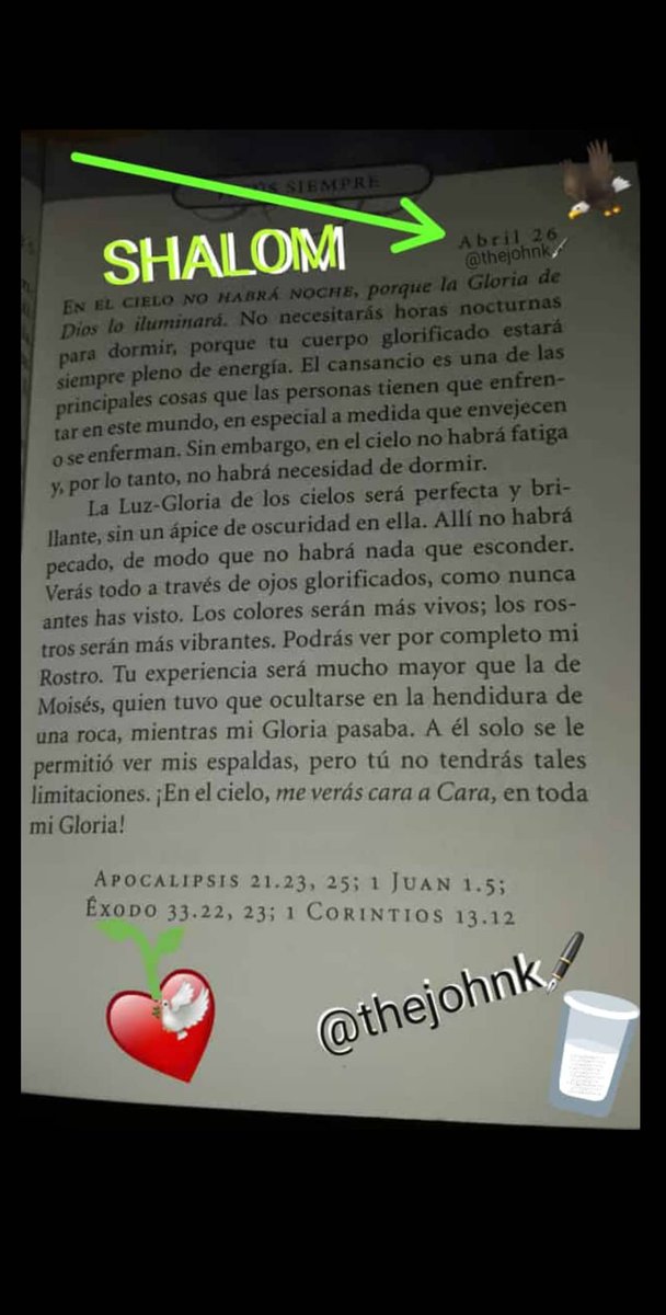 arenas_thejohnk's tweet photo. "Quizás las cosas no se ven bien en lo natural,más el Señor dice;
Si aquello que estás esperando aún no existe, Dios lo.creará para ti".
Si eres bendecido a través de mi mensaje deja un comentario o sugiere nuestra cuenta de Twitter o simplemente dale un RT SHALOM #Thejohnk. Fe https://t.co/TmF8DfFx43