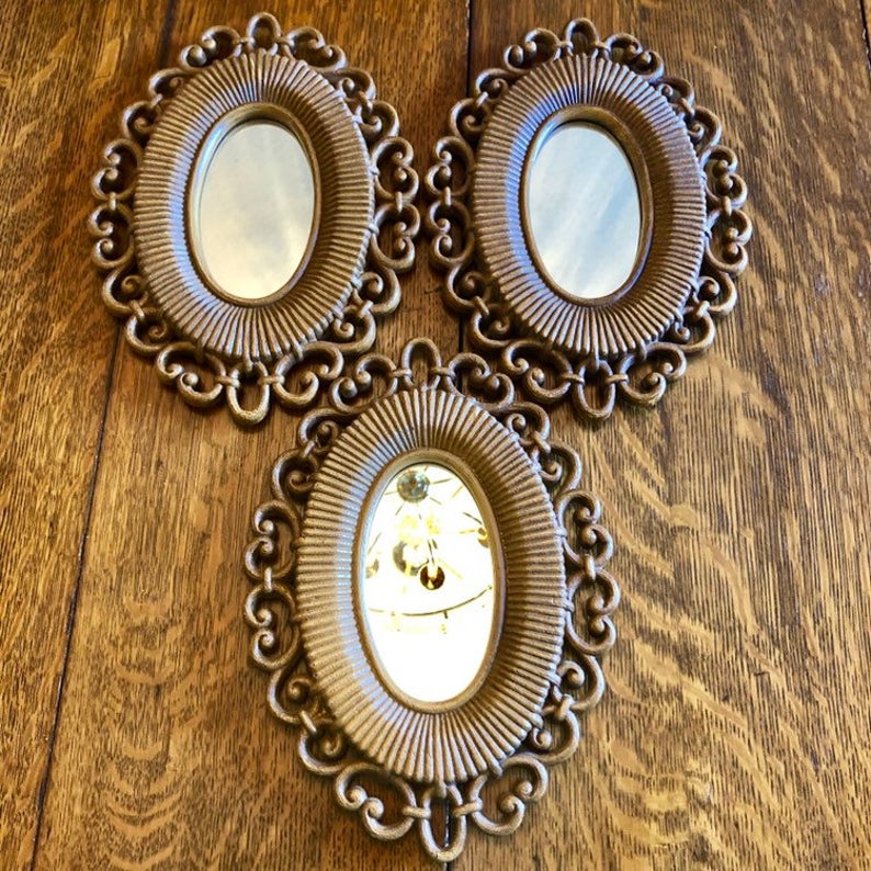 ZendingMachine1's tweet photo. #Vintage Dart #HOMCO Oval #Accent #Mirrors Three Small #Faux #Rattan #Scrollwork Mirrors Mid Century Wall #Decor Living Room | Etsy https://t.co/AmEUg6mjwX #etsy #livingroom #accentmirror #walldecor https://t.co/3EkSjHV0IC