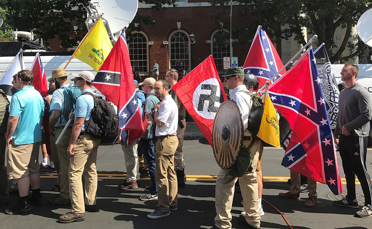 4. Clearly not all people who question or disagree with the removal of Confederate monuments qualify as Far Right extremists. But this particular event was organized by the Far Right, and it would have been evident to anyone who attended or participated.