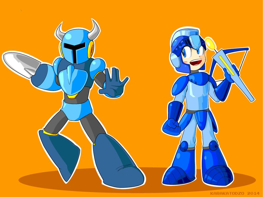 “"Shovel Man Meets Mega Knight" Did a crossover are betwe...