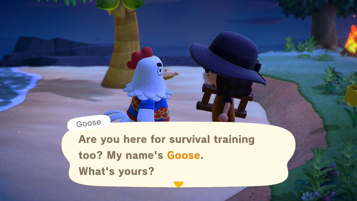 island #2 - goose, nope sorry pal