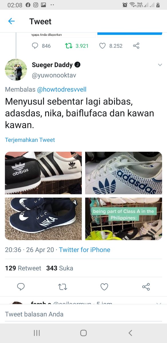 riskynopaldi's tweet photo. Setelah ventela di takedown vans, abibas besok nyusul yaa😂 https://t.co/2d4RxcyY9x