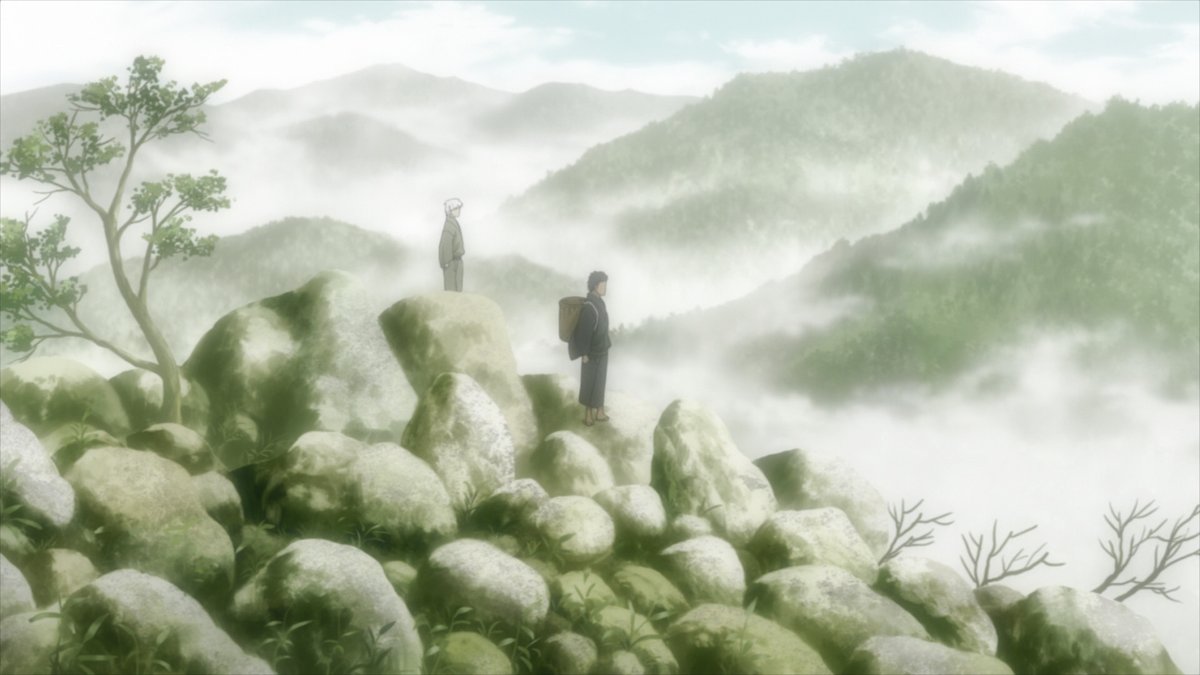 I can't finish this thread without giving a special thank you to Hiroshi Nagahama 長濱 博史, who directed every mushishi series and special episodes, he also Storyboarded almost every episodes of the second serie.Thank you sir.