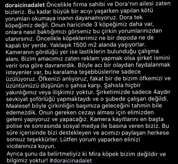 #doraicinadalet