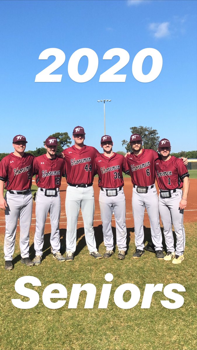 WashCollBase's tweet photo. Yesterday would have been our 2020 Senior Day!  We would like to once again thank these six men for all they have given to the Washington College baseball program and campus community!  We wish them all the best! @washcollsports 

#GooseNation #WCShoreStrong #UnitedAsOne https://t.co/Yk3j7xJYxX