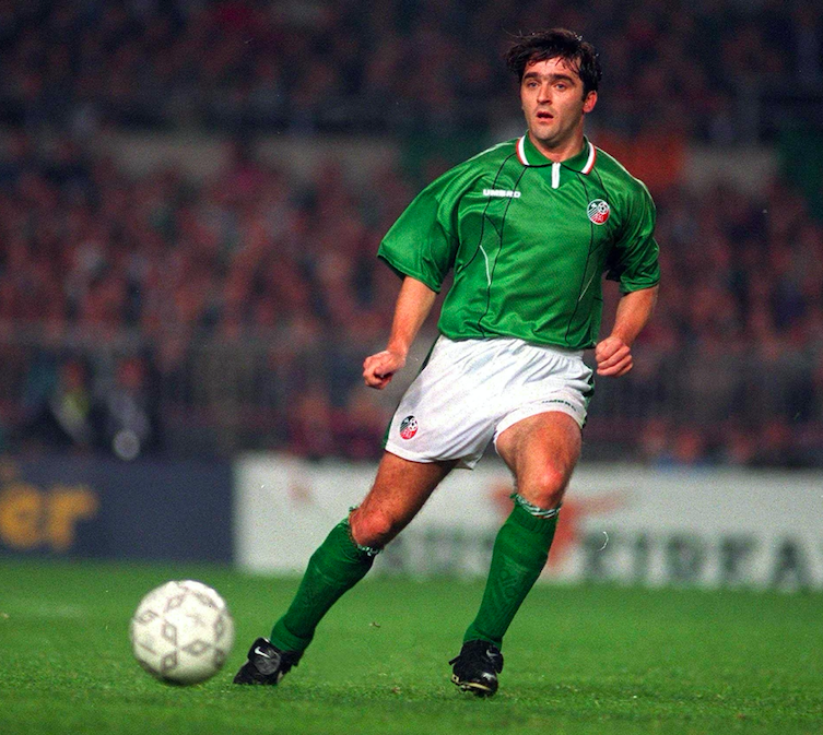 IrelandFootball's tweet photo. Happy Birthday to three men who served Ireland well - Gerry Daly, Eddie McGoldrick &amp; Rob Elliot 🎂⚽️☘️

#COYBIG https://t.co/77f3v4qGUV