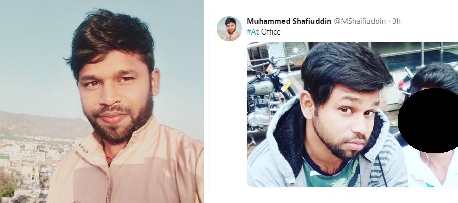 This guy Muhammed Shafiuddin is from Hyderabad. He is talking hell bad about Hindu religion and culture, and also woman. Please get this guy arrest. @hydcitypolice his contact no. is givenPls help. @CyberDost  @ShefVaidya  @TajinderBagga  @AskAnshul  @Rajput_Ramesh  @BabitaPhogat