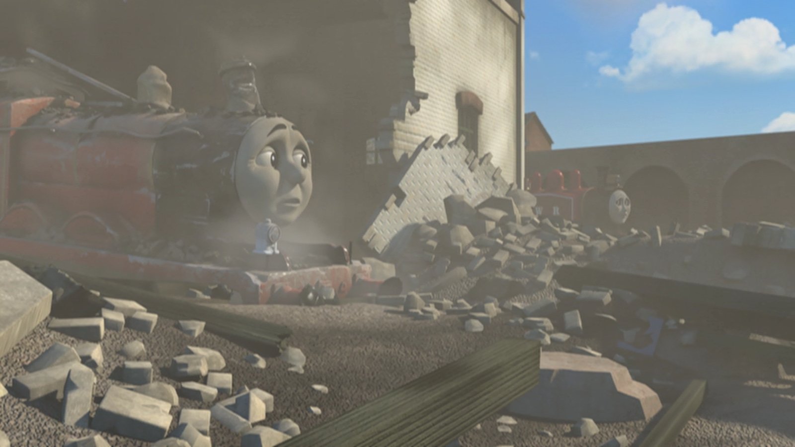 The Unlucky Tug on Twitter "..and James has the worst crash ever as a