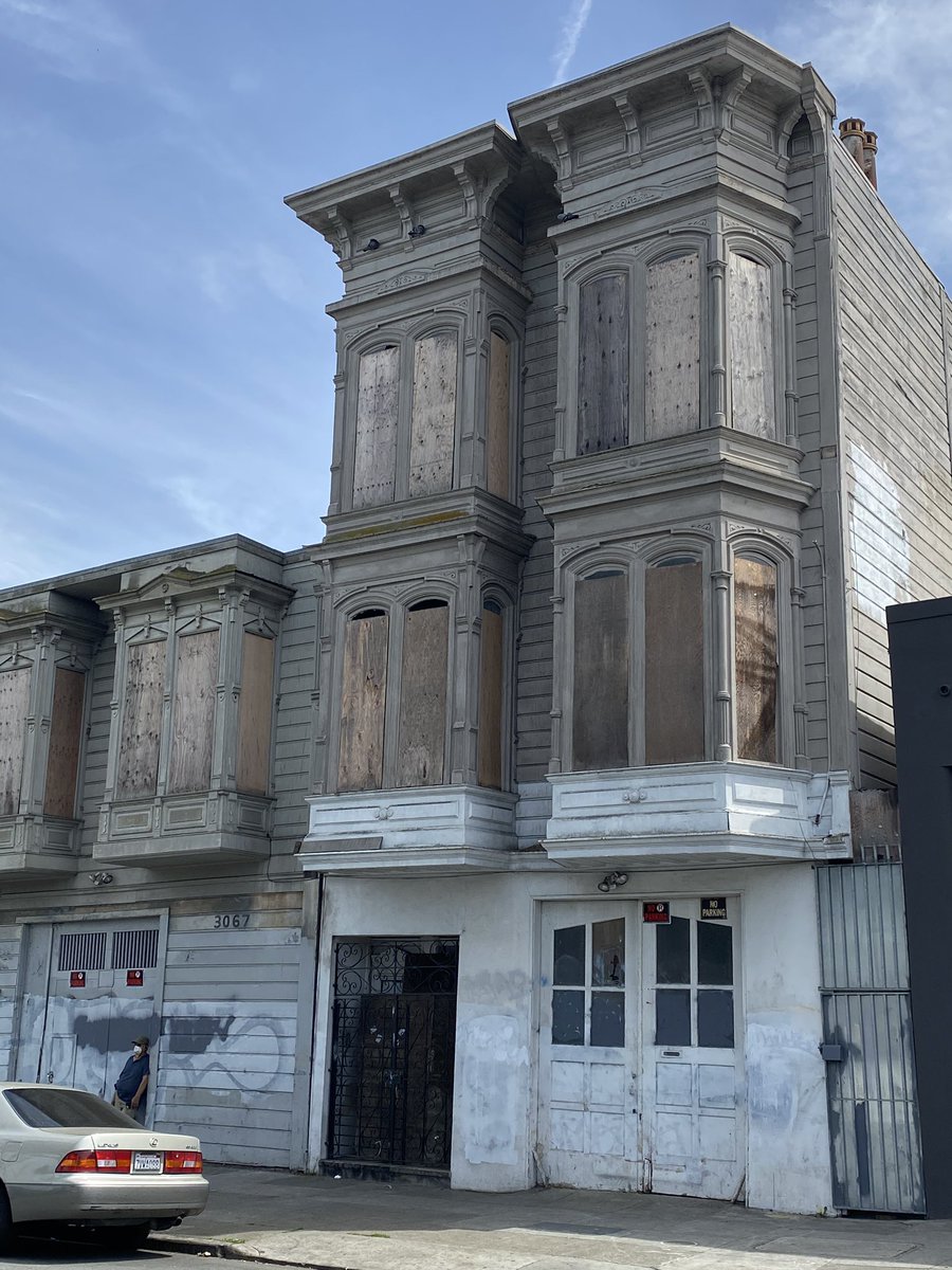 I’m still learning about stuff like vacancy taxes, but buildings like these are just screaming for one. More than 8,000 people in SF are homeless or unstably housed.