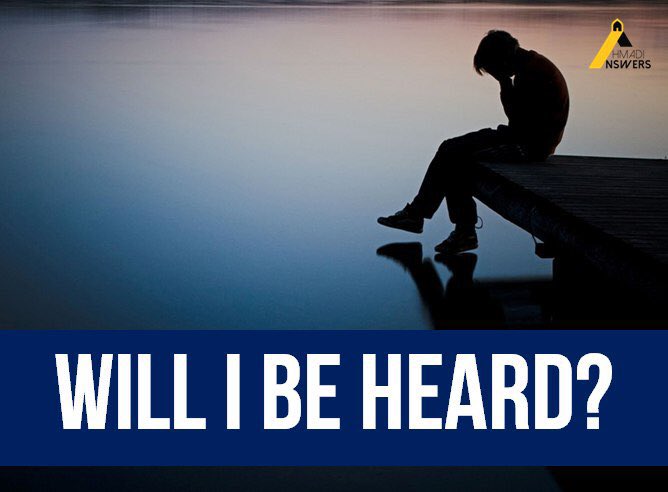 Many wonder, will I be heard? #LetsPrayTogether  #Ramadan  