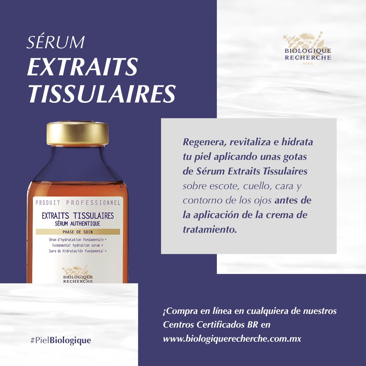 ¡Pídelo en línea! Entra a biologiquerecherche.com.mx y encuentra el #CentroCertificadoBR de tu preferencia para pedir éste y más productos BR en línea. 
#PielBilogique