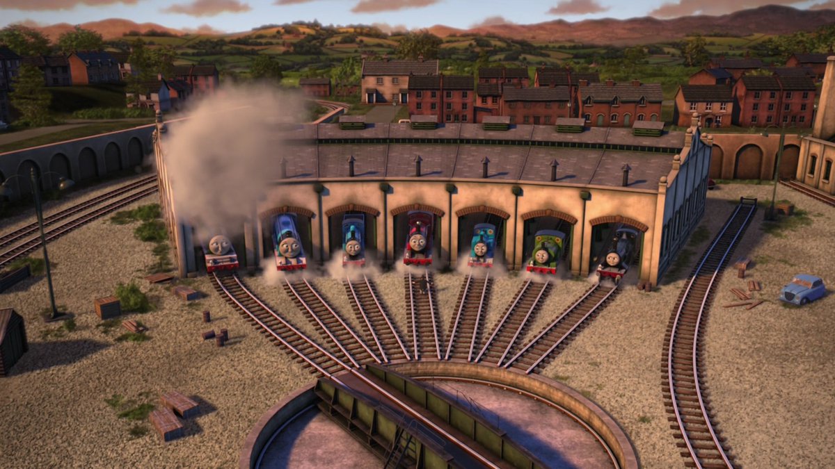I think this makes for a much better final scene than Edward leaving Tidmouth, eh?