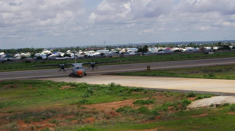 After the missile attack at NASRDA the Navy launches two ATR-42 maritime patrol planes on to patrol Nigeria's EEZ in the Gulf of Guinea.