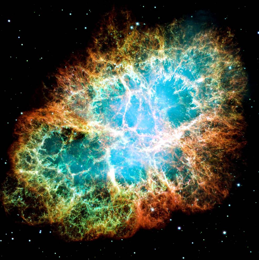 Olhou profundamente para nebulosas, registrou nascimento e evolução de estrelas e sistemas planetários, a morte de estrelas e o que sobra delas, galáxias de todos os tipos e formatos sozinhas, agrupadas, se fundindo.
