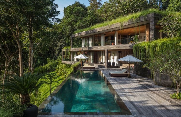 Choose one: Bali vacay villa exterior 