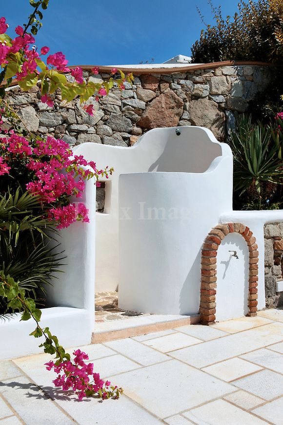 Choose one: outdoor shower