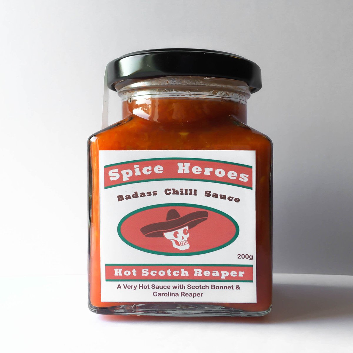 Hot Scotch Reaper is another Spice Heroes Special Edition <a href="/HandmadeHour/">HandmadeHour</a>
There’s only a few left!! Hot as hell and damn tasty!!! #CarolinaReaper #Spicy #ShopSmall #Chilli #MadeInYorkshire #HandmadeHour #CraftHour #UKCraftersHour  etsy.me/2yKc4k8