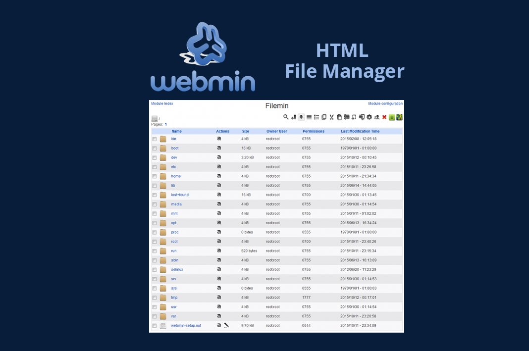 ilogrblog's tweet image. Step by Step Guide: How to Enable HTML File Manager module for Webmin users bit.ly/2SpL1ld

#Webmin #FileManager #WebHosting #Ubuntu #cPanel #technology #OpenSource #backarapper #backarapperBlog