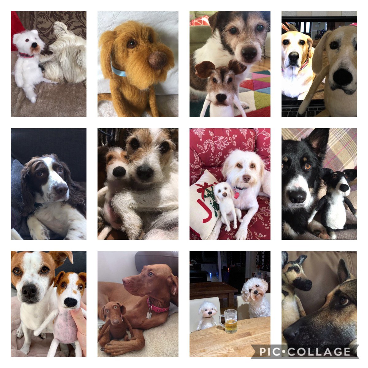 StephCowburn's tweet photo. I make fun models of your dog capturing their character and looks, all worked from photos so it’s easy to order. Contact me here on twitter or through https://t.co/xwPXjoM1fc 
#Handmadehour #crafthour #SundayThoughts #craftbizparty https://t.co/HVX6Jym5FB