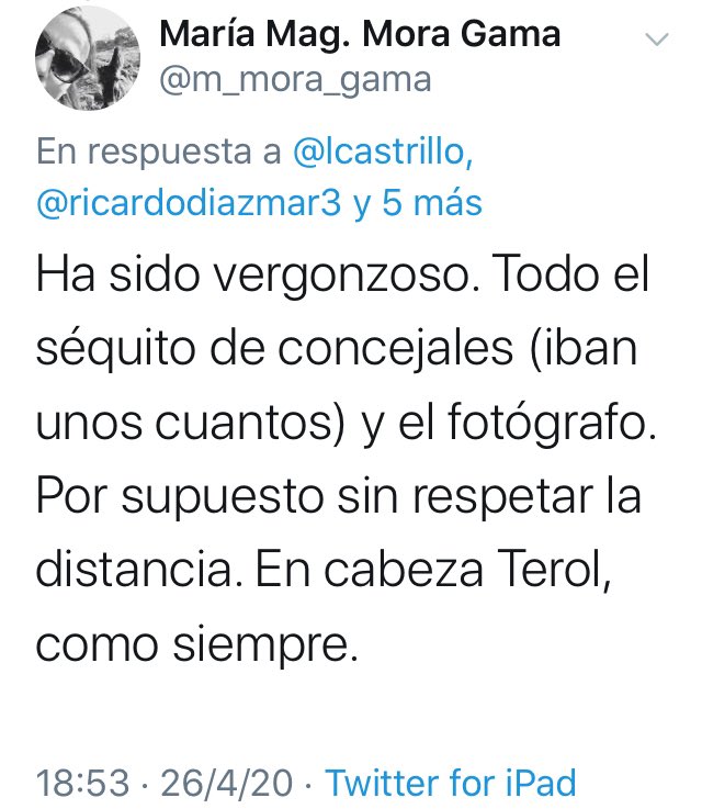 ricardodiazmar3's tweet photo. Estimados alcalde Sr. @jubedal y Diputado Nacional Sr. @Aglezterol no soy testigo de lo que dicen vecinos de #Boadilla porque algunos cumplimos cívicamente el confinamiento.
¿Por qué Vds no lo cumplen?
¿Por qué reparten personalmente Vds mascarillas?
¿Por qué publican esas fotos? https://t.co/PFllVoDb6I