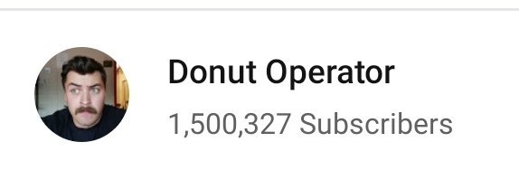 DonutOperator's tweet photo. 1.5 mil let's goooooooo https://t.co/Uz5KLFCrJL