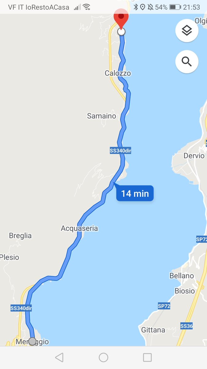 Early on morning of 27th April 1945, the column of German troops with Mussolini and his entourage, over 1km long, set off from Menaggio, heading north. At 7.15 a.m. they were stopped just short of town of Musso at a checkpoint manned by partisans, having travelled just 12km >> 28