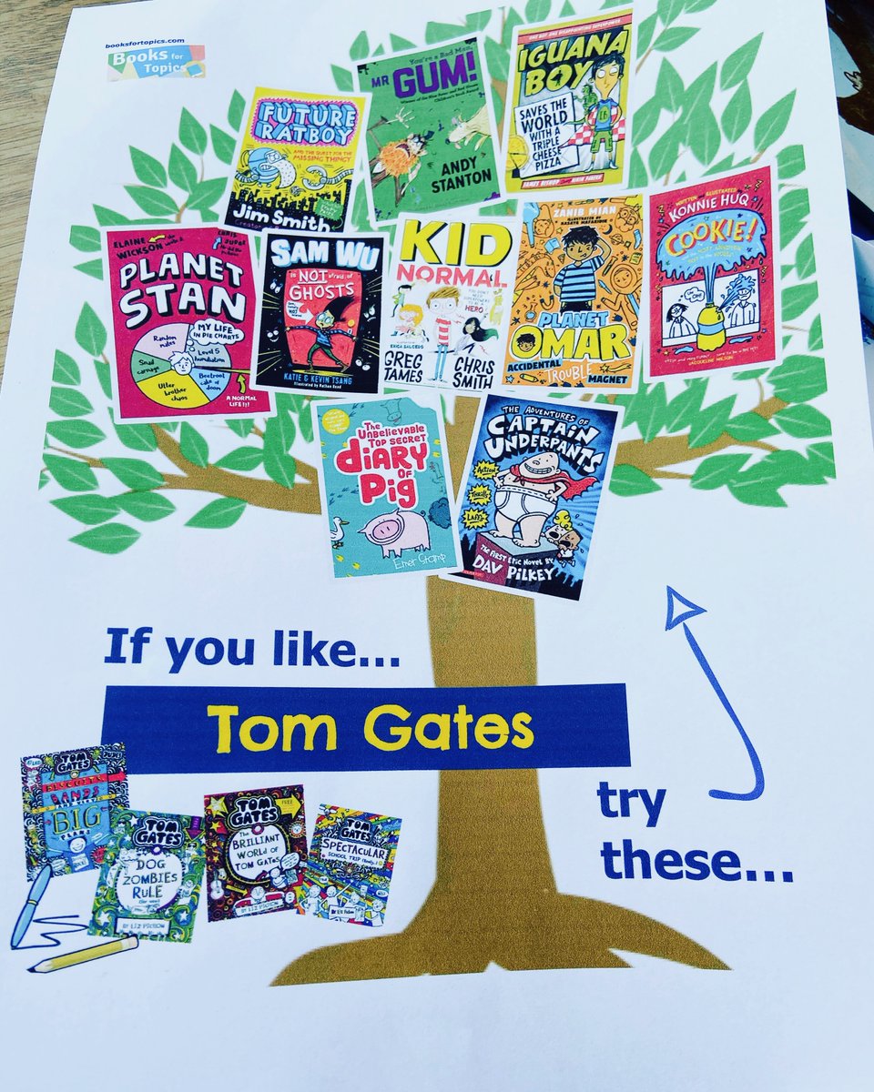 Over the last few weeks we've been working on a handy new set of ‘Branching Out’ resources to support reading for pleasure... 🌱📚
Here they are - free to view, download and share - booksfortopics.com/branching-out