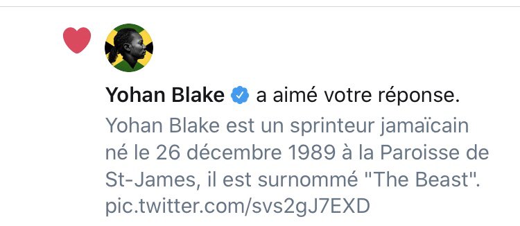 Thanks for the like, this thread is for you and your incredible career, s/o beast !  @YohanBlake 