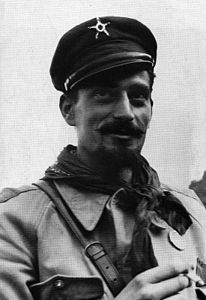 The checkpoint was manned by members of 52nd Garibaldi Brigade, under the command of Pier Luigi Bellini delle Stelle "Pedro" (photo). Garibaldi Brigades were mainly formed of communists, but also had socialist members. Partisan politics play a vital role in Mussolini's fate >> 29