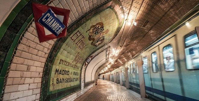 38. ESTACIÓN CHAMBERÍEs gratis y la mayoría no habéis ido y eso *me ofende*