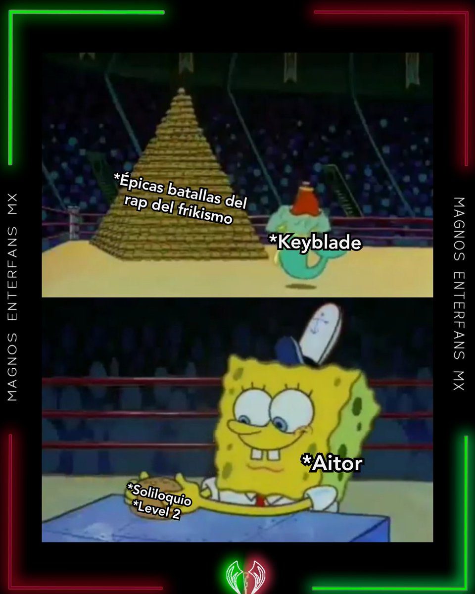 magnosmxoficial's tweet photo. #MemeMagnos:
Sabemos que ya tiene un rato de esto, pero nos parecío una buena idea. 😂😅
Hoy parece un buen domingo para disfrutar esos dos discos.
#MagnosMeme #magnosTeam #magnosenterprise #aitorherrada #aitorzombie #keyblade #keybladebeef #rapespaña #rapinspanish https://t.co/hM4Ae8FY48