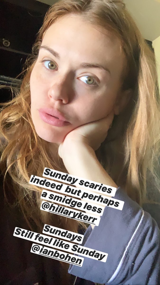 Holland from her instagram story