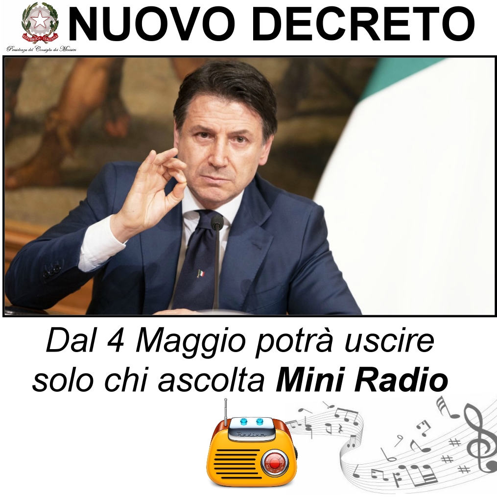 MiniRadio1's tweet image. L'unica cosa certa del Decreto è questa... 😁😁😁
miniradioam.it