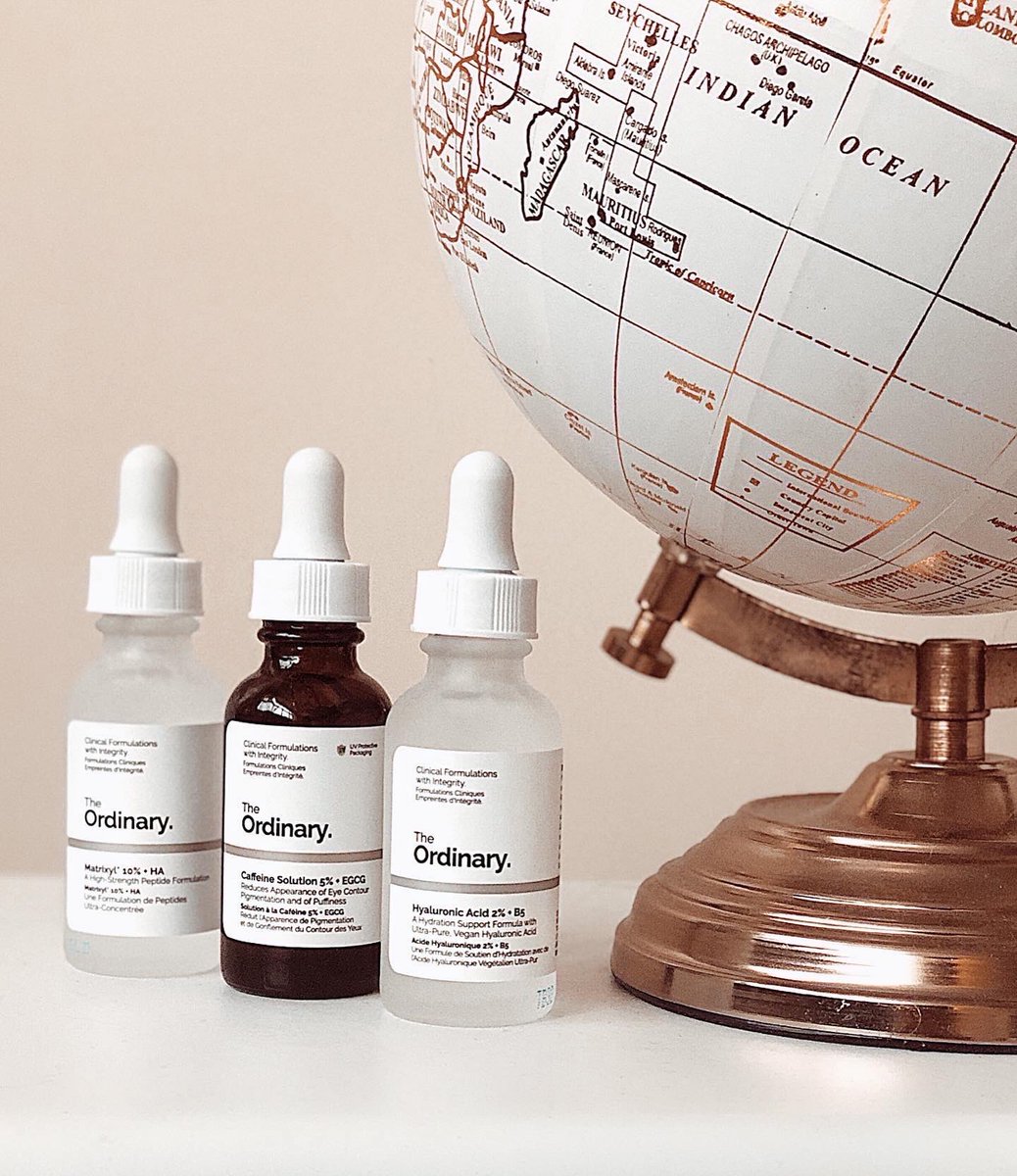 naomiecarpenter's tweet photo. *aggressively applies to look more awake/younger* 💀 HOW have I lived this long without The Ordinary WOW 🤍 #caffiene #hyluronicacid #matrixyl #theordinaryskincare https://t.co/eByAWvaqWg