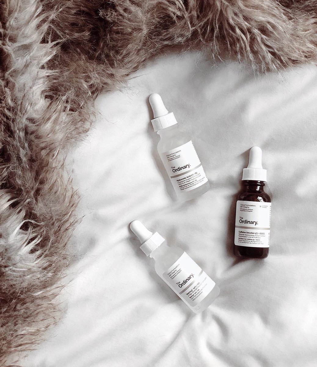 naomiecarpenter's tweet photo. *aggressively applies to look more awake/younger* 💀 HOW have I lived this long without The Ordinary WOW 🤍 #caffiene #hyluronicacid #matrixyl #theordinaryskincare https://t.co/eByAWvaqWg