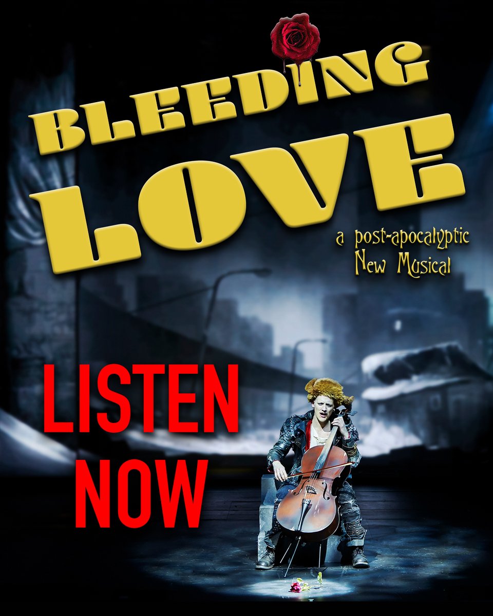 BleedingLoveMus's tweet photo. For today's #audiodramasunday we want you all to know that you can listen to #BleedingLoveMusical now on https://t.co/JdRbE9cewY  #audiodrama  

It's a post-apocalyptic musical fairytale, made for the world we are living in.

#audiofictionsunday #audiofiction #podcastmusical https://t.co/qI10KzTA7d