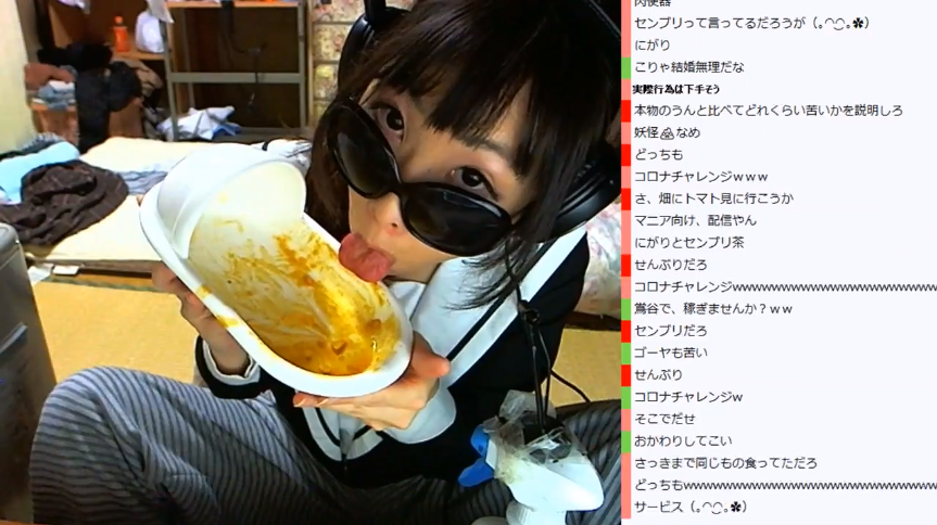 星屑jet かなた う こ味 のカレーを食べる ネットで作り方を予習し便器型の食器を購入 かりん糖やにがり 出汁に センブリ茶等通常のカレーには入れない食材を収納とは無縁の台所で調理し 約1時間かけて完成 味はかなり苦いものの 苦味さえなけれ