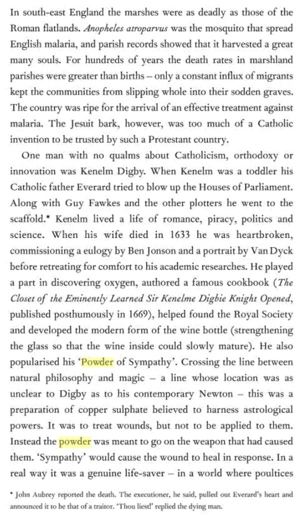 The book gives an interesting history, nothing short of breath taking, actually.Read for yourself, sound familiar?Similar type of situation is happening today, in modern times. @realDonaldTrump History of   #Hydroxychloroquine "Jesuit Bark" https://books.google.com/books... pages   #HCQ