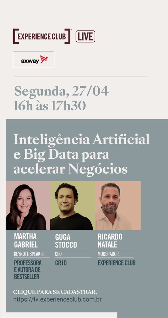 Sponsored by <a href="/Axway/">Axway</a>. <a href="/ExperienceClub1/">Experience Club</a> live discussion on #AI and #bigdata