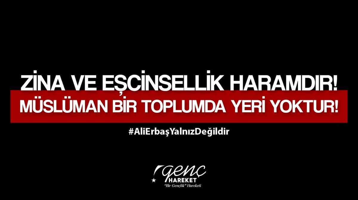 genchareket's tweet photo. İslam dininde neslin korunması beş temel esastan biridir. Dinimiz ahlaksızlığın yaygınlaşmasını istemez ve onunla mücadele edilmesini emreder. #AliErbasyanlızdeğildir https://t.co/vuAYmYhPY5