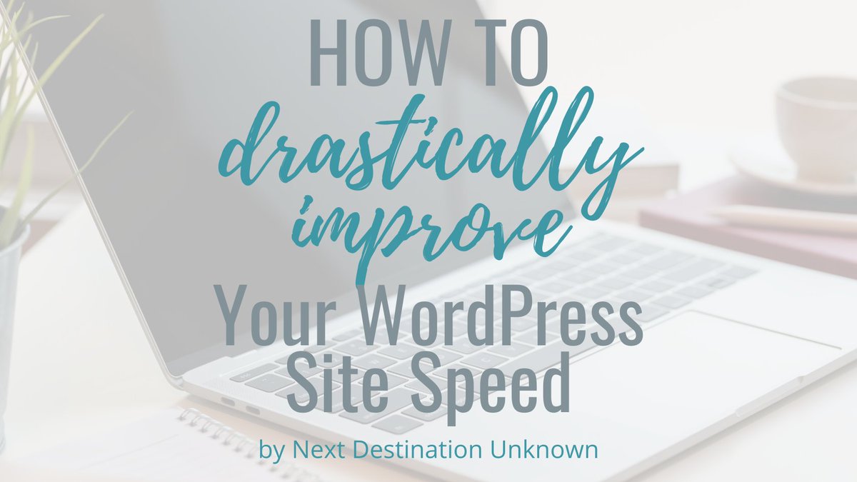 NewHorizons123's tweet image. Learn How To Drastically Improve Your WordPress Site Speed with this Step-by-Step Site Speed Optimization Tutorial #sitespeedoptimization #wordpresstitorial nextdestinationunknown.com/how-to-improve… RT @nextdestunknown
